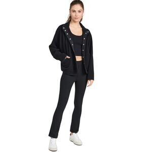 Outdoor Voices Superform Ribbed Flare Leggings Black S